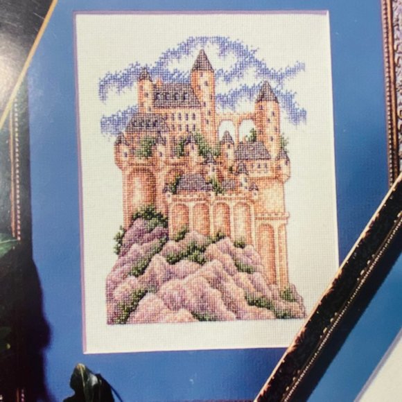 Rare HTF Teresa Wentzler Petites Fantasy Castle and Dragon Pattern Booklet - Picture 3 of 7